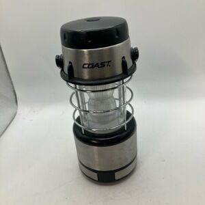 Coast Lantern Metal Casing Silver Industrial Protective Grill LED Durable Retro‎
